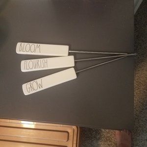 Rae Dunn plant markers